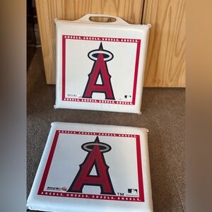 2005 Wincraft Los Angeles Angels Red and White Cushion